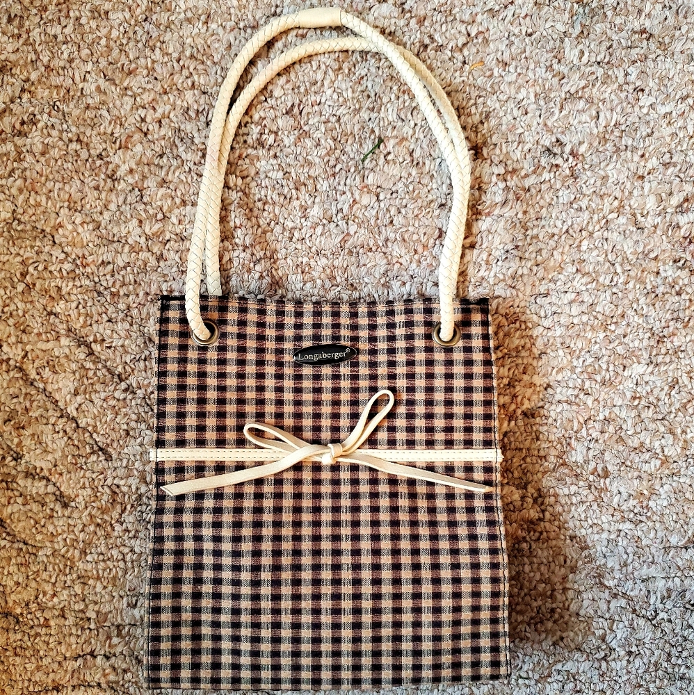 Longaberger Mini Tote bag